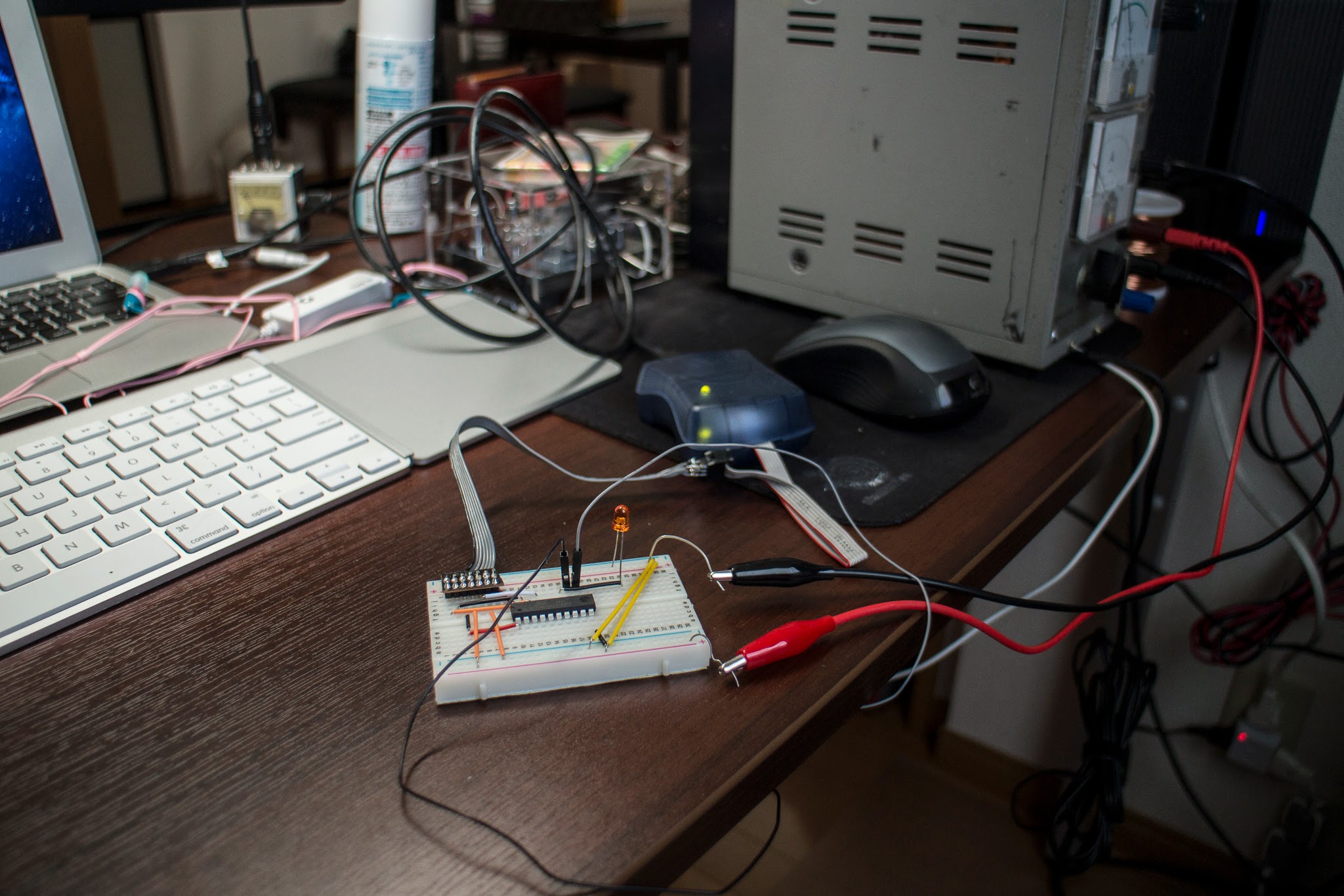 画像関連:AVR でエレキーをつくってる